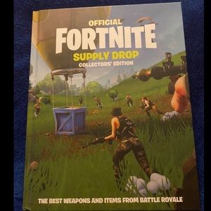OFFICIAL FORTNITE SUPPLY DROP COLLECTORS EDITION       BRAND NEW (HARD COVER)